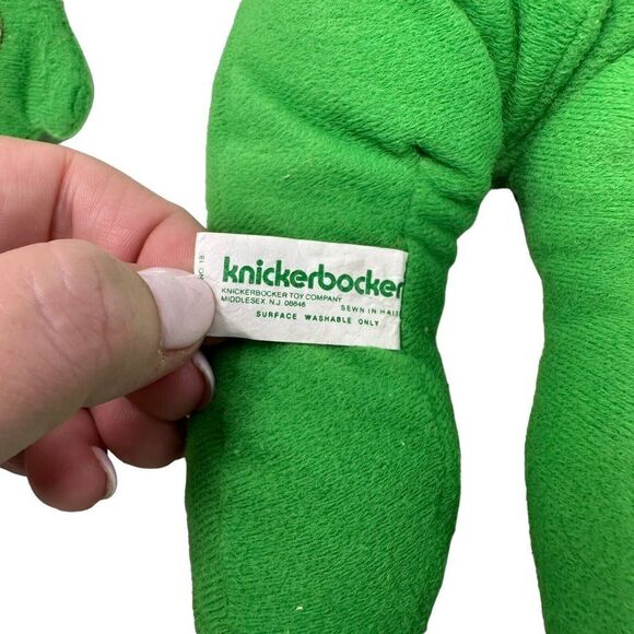 Vintage Knickerbocker Plush Toy 1978 The Incredible Hulk Super Hero No Shorts - Picture 5 of 7